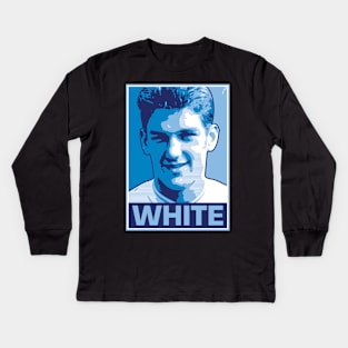 White Kids Long Sleeve T-Shirt